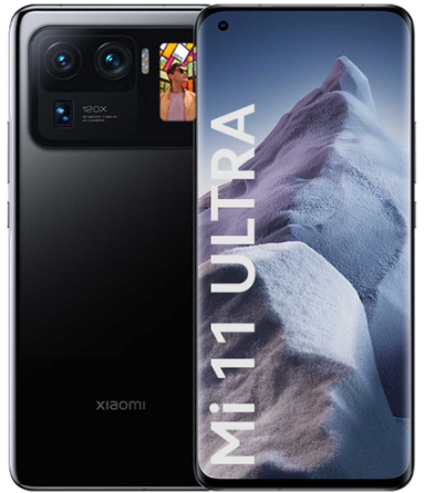 Смартфон Xiaomi Mi 11 Ultra, 12.512 Гб, черный (Гонконг)